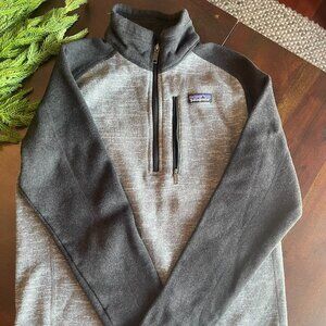 Patagonia Men's Better Sweater 1/4-Zip Fleece Pullover Size M